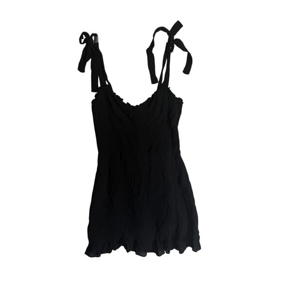 Reformation Dresses & Skirts - Reformation Christine Sweetheart Tie Ruffle Mini Dress Coquette 6